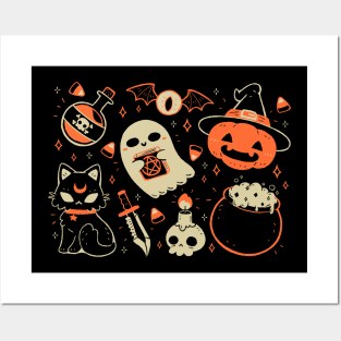 Halloween Things Posters and Art